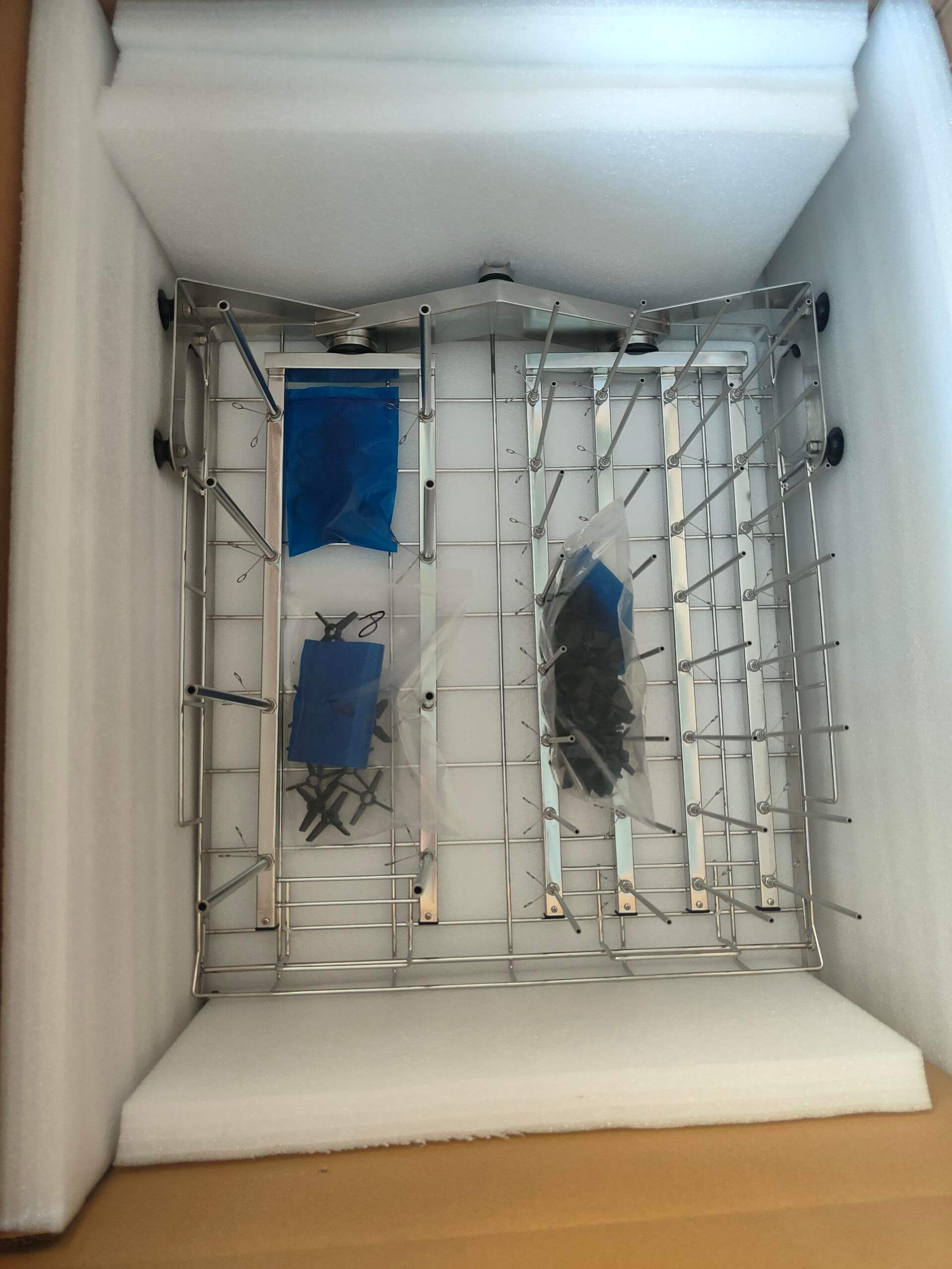 laboratory glassware washing RACK